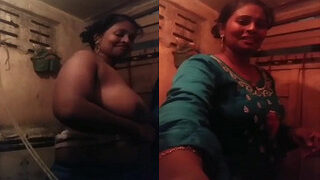 Desi Wife Shows Her Big Boobs | Indian MMS