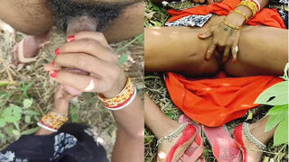 Desi Village Wife OutDoor Fucking | Indian MMS