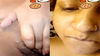 Desi Girl Shows Her Boobs And Masturbating Part 2 | Indian MMS