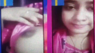 Desi Girl Shows Boobs | Indian MMS