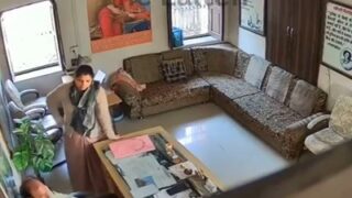 Principal Gets A Blowjob In His Cabin In Indian Viral Porn | Indian MMS