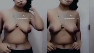 Desi Girl Strip Her CLoths And Shows Nude Body Part 1 | Indian MMS
