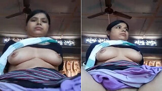 Desi Bhabhi Shows Her Boobs And Pussy | Indian MMS