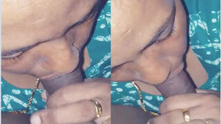 Desi Wife Sucking Hubby Dick | Indian MMS