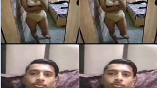 Desi Girl Shows Her Nude Body To Lover On VC Part 1 | Indian MMS