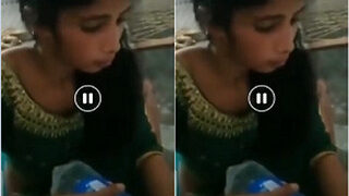 Desi Girl Sucking Lover Dick | Indian MMS