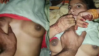 Desi Shy Wife Nude Video Record By Hubby | Indian MMS