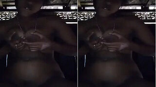 Desi Village Girl Play With Her Boobs | Indian MMS