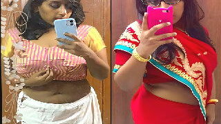 Desi Tamil Girl Shows FOr Lover | Indian MMS