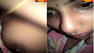 Hot Desi Girl Shows Boobs On VC | Indian MMS