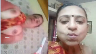 Horny Bhabhi Shows Her Boobs | Indian MMS