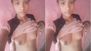 Desi Village Girl Shows Her Boobs And Pussy Part 4 | Indian MMS