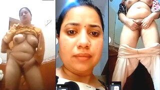 Horny Desi Bhabhi Shows Her Nude Body Part 2 | Indian MMS