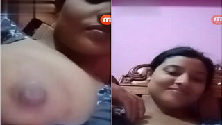 Desi Girl Shows Boobs And Pussy TO Lover Part 1 | Indian MMS