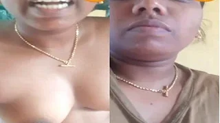 Desi Girl Shows Boobs On VC | Indian MMS