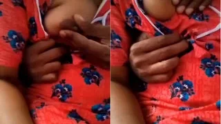 Cute Desi Girl Boobs Pressing By Hubby | Indian MMS