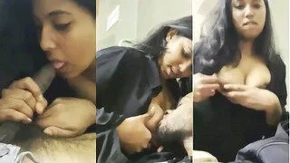 Desi Girl Boobs Sucking And Sucking Dick | Indian MMS