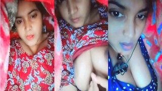 Sexy Desi Girl Shows Her Boobs And Pussy Part 2 | Indian MMS