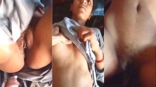 Desi Girl Boobs Pressing And Fucking | Indian MMS