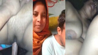 Desi Bhabhi Ridding Lover Dick | Indian MMS